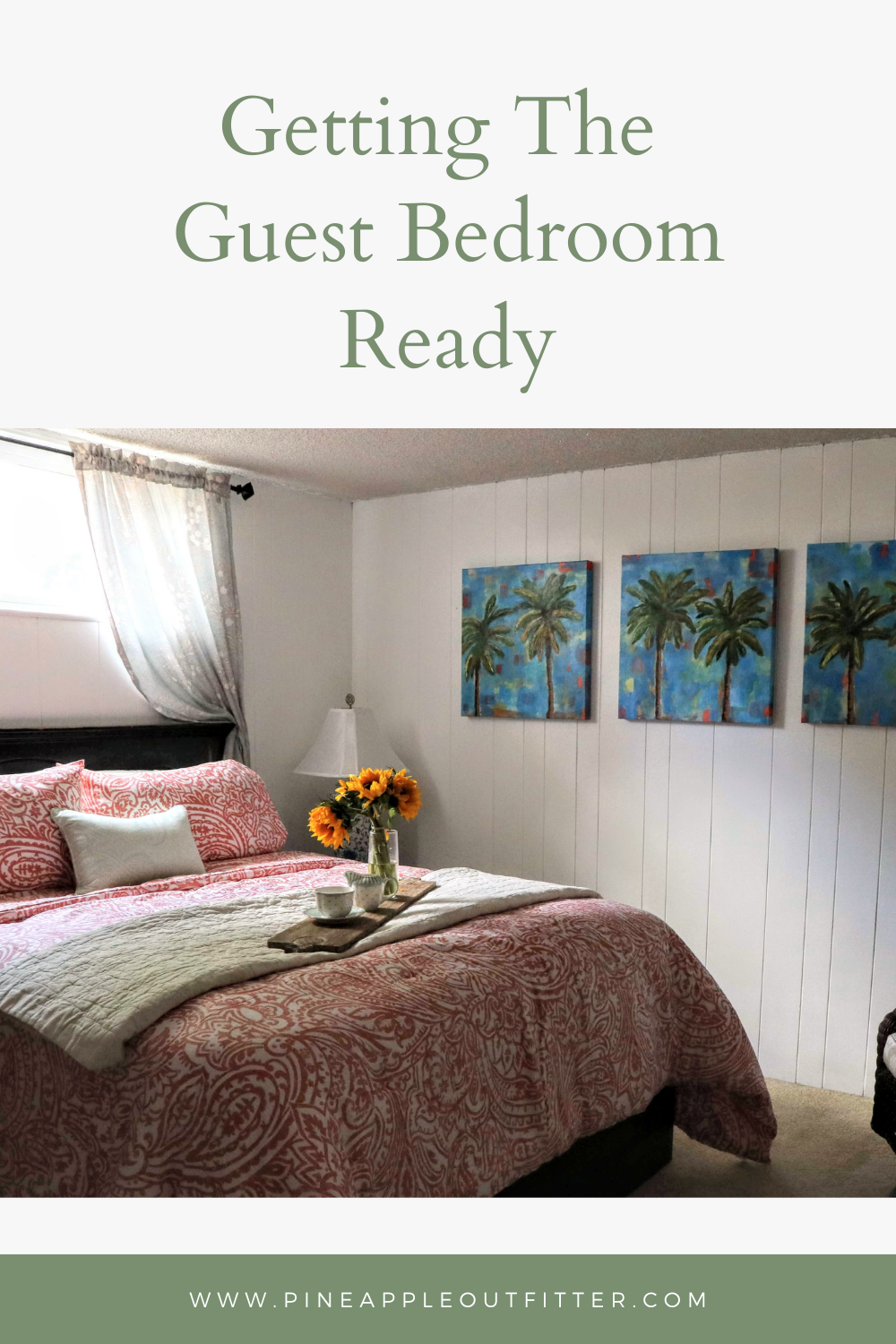 Getting the Guest Bedroom Ready